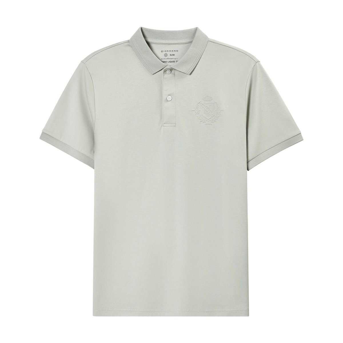 Giordano Men's Embroidered Polo - Premium Polo