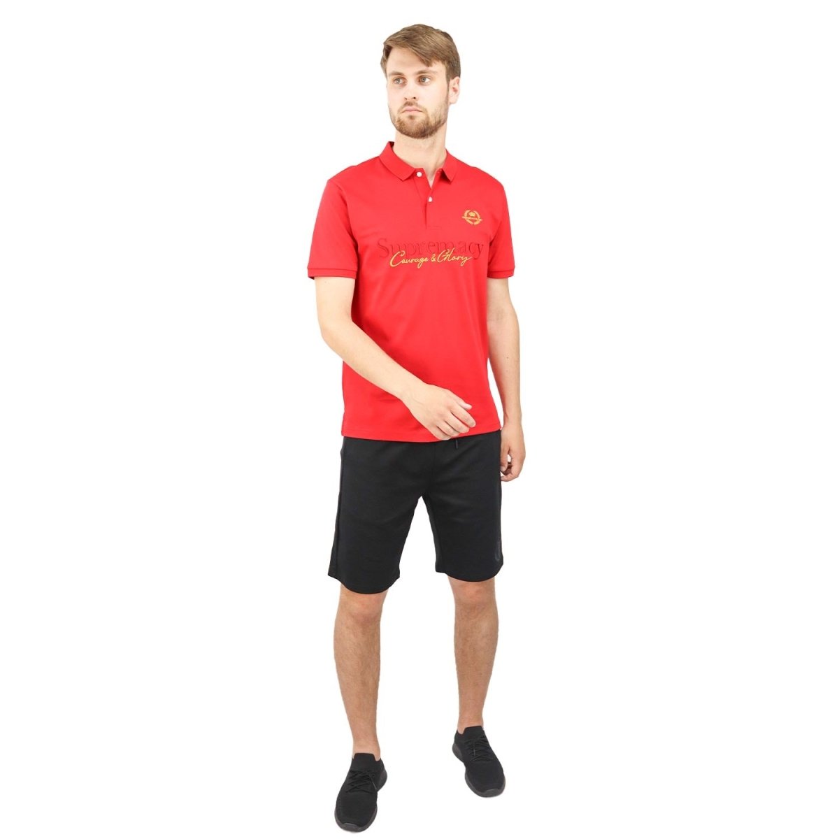 Giordano Men's Embroidered Polo - Premium Polo