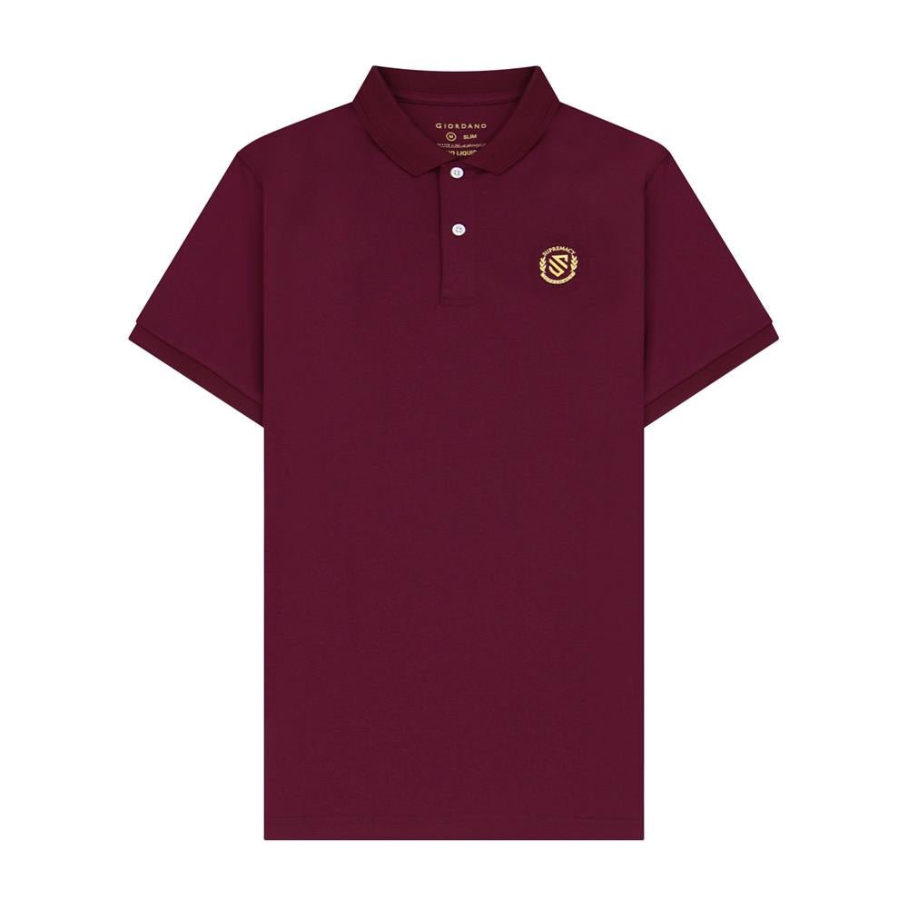 Giordano Men's Embroidered Polo - Premium Polo