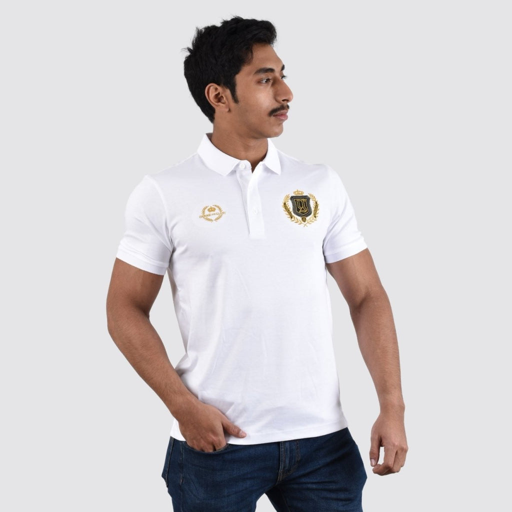 Giordano Men's Embroidered Polo - Premium Polo
