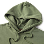 Giordano Men's French Terry Long Sleeve Relaxed Fit Classic Logo Print Sweatshirt Hoodie - Premium Hoodie