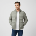 Giordano Men's Full-Zip Seasonal Nylon Duck Down Jacket - Premium Jackets