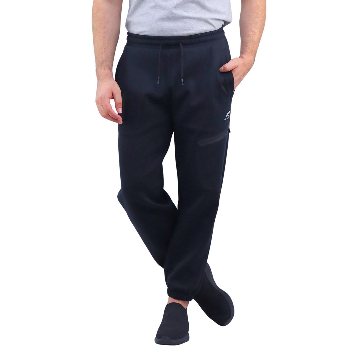 Giordano Men's G-Motion Air Double Knit Joggers - Relaxed Tapered Fit - Premium Joggers
