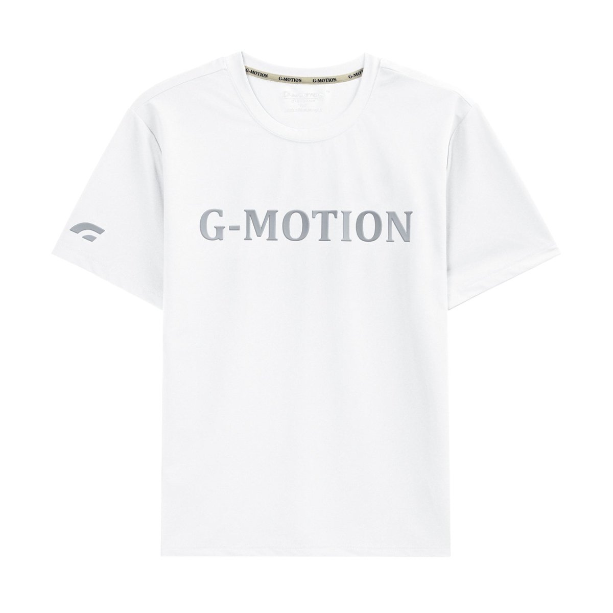 Giordano Men's G-Motion Pique Crew Neck Short Sleeve Slim Fit Print Tee - Premium Print Tee