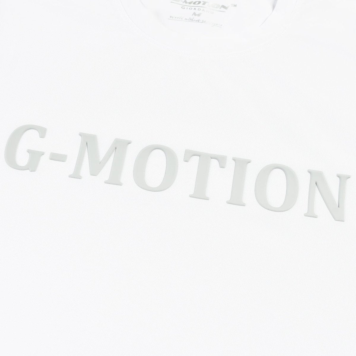 Giordano Men's G-Motion Pique Crew Neck Short Sleeve Slim Fit Print Tee - Premium Print Tee