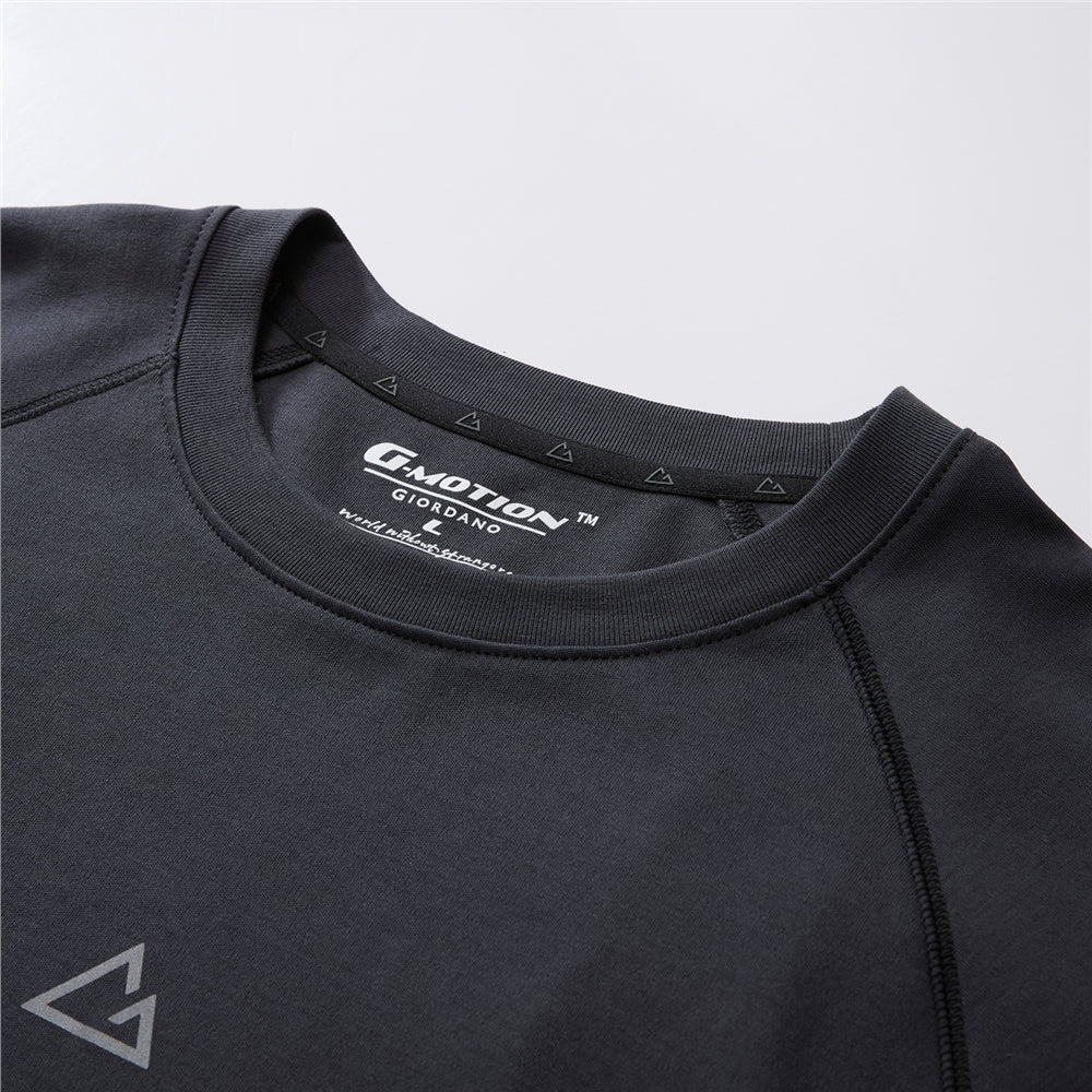 Giordano Men's G - Motion Raglan Performance Tee - first_variant_option_2 Premium Tee for Giordano