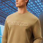 Giordano Men's G-Motion Slim Fit Long Sleeve Sweatshirt For Active Life - Premium Sweatshirts