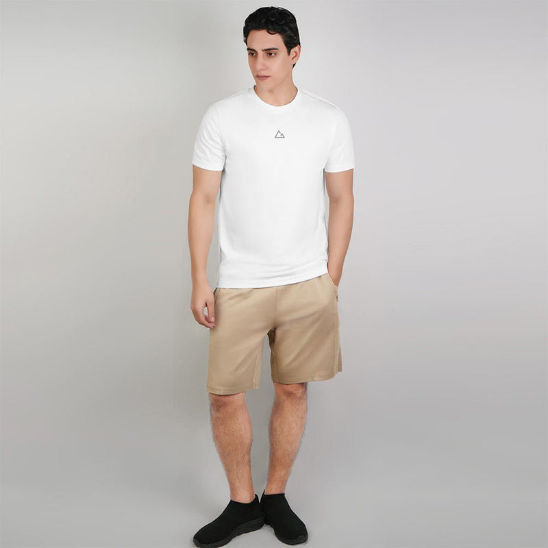 Giordano Men's G-Motion Slim Fit Pique Crew Tee - Premium Tee