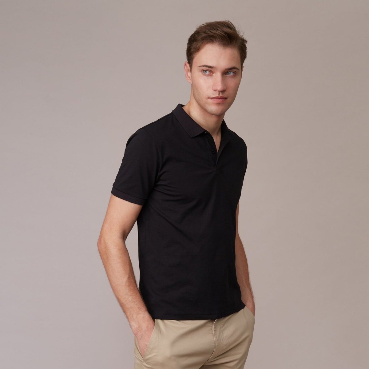 Giordano Men's G-Motion Solid Polo - Premium Polo