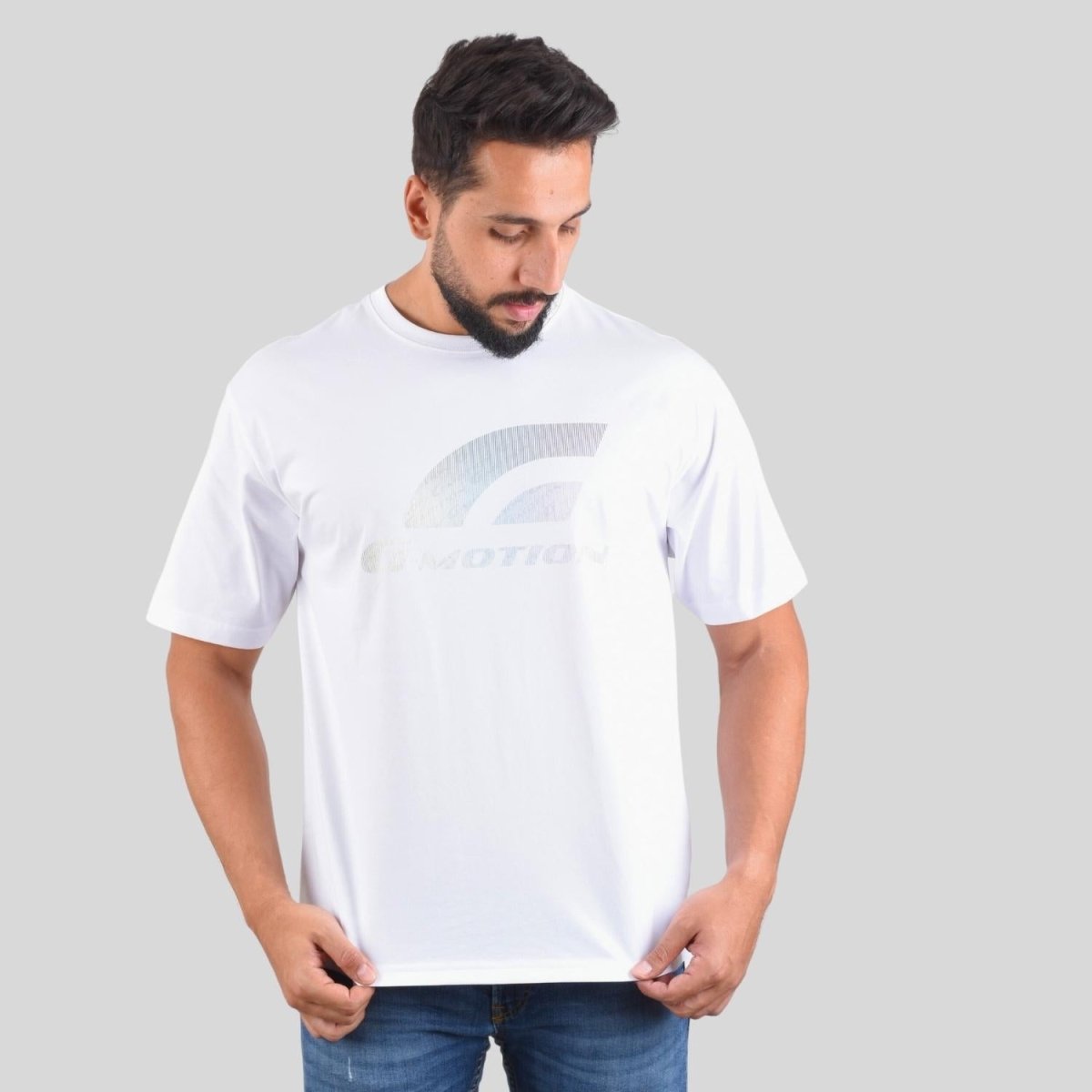 Giordano Men's G-Motion Sorona Printed Tee - Premium Print Tee