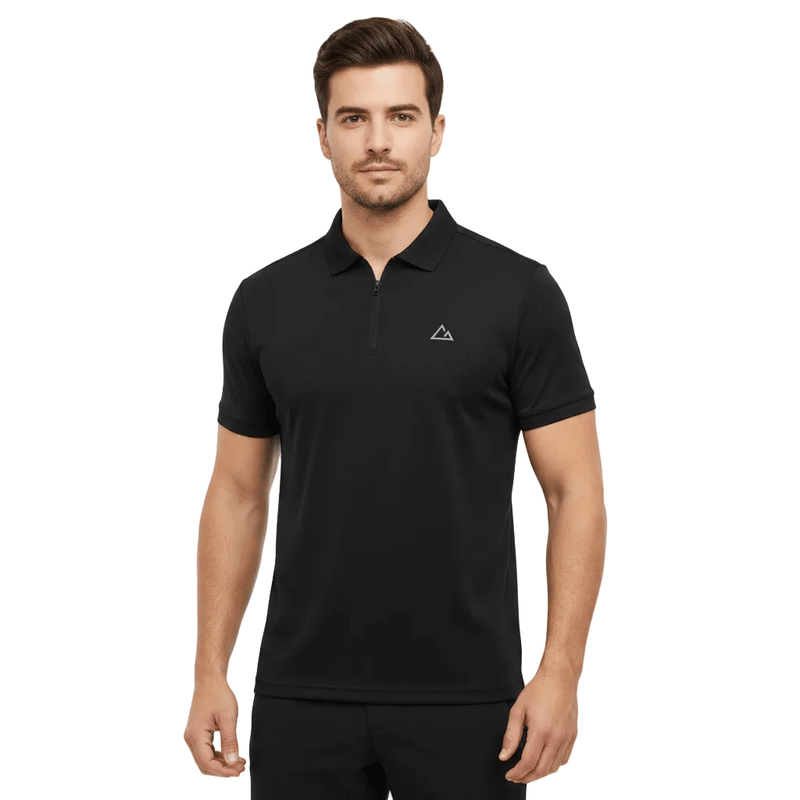 Giordano Men's G-Motion Zipper Polo - Premium Polo