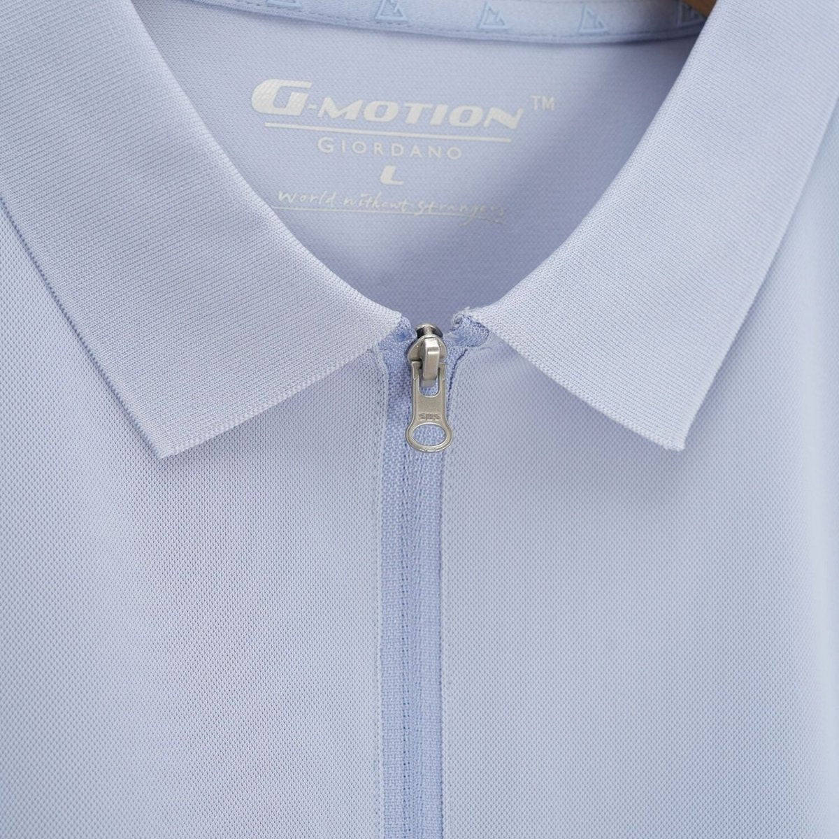 Giordano Men's G-Motion Zipper Polo - Premium Polo