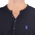 Giordano Men's Henley Tee - Premium Tee