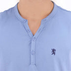 Giordano Men's Henley Tee - Premium Tee
