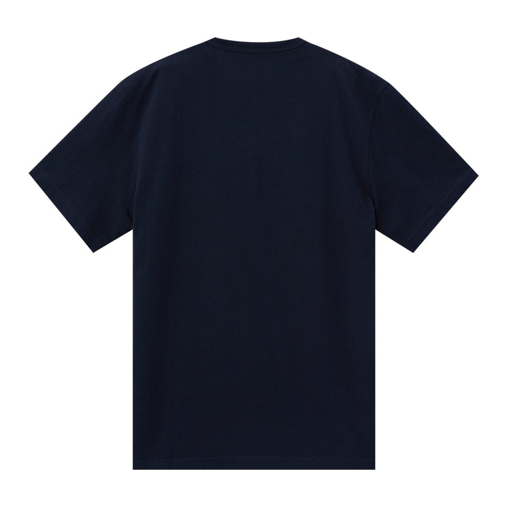 Giordano Men's Henley Tee with Small Lion Embroidery - Premium Tee