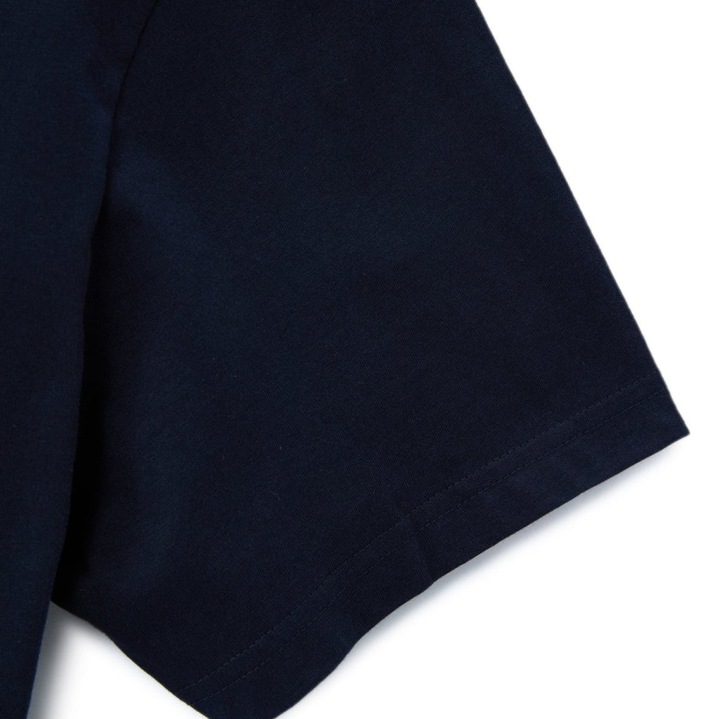 Giordano Men's Henley Tee with Small Lion Embroidery - Premium Tee