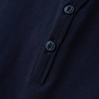 Giordano Men's Henley Tee with Small Lion Embroidery - Premium Tee