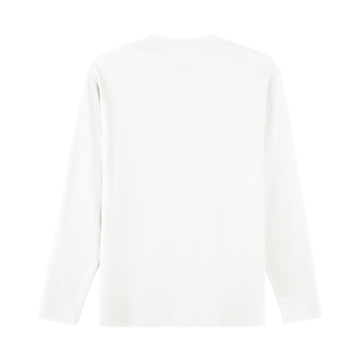 Giordano Men's Interlock Crew Neck Long Sleeve Slim Fit Embroidery Liquid Touch Smart Collar Tees - Premium Tee