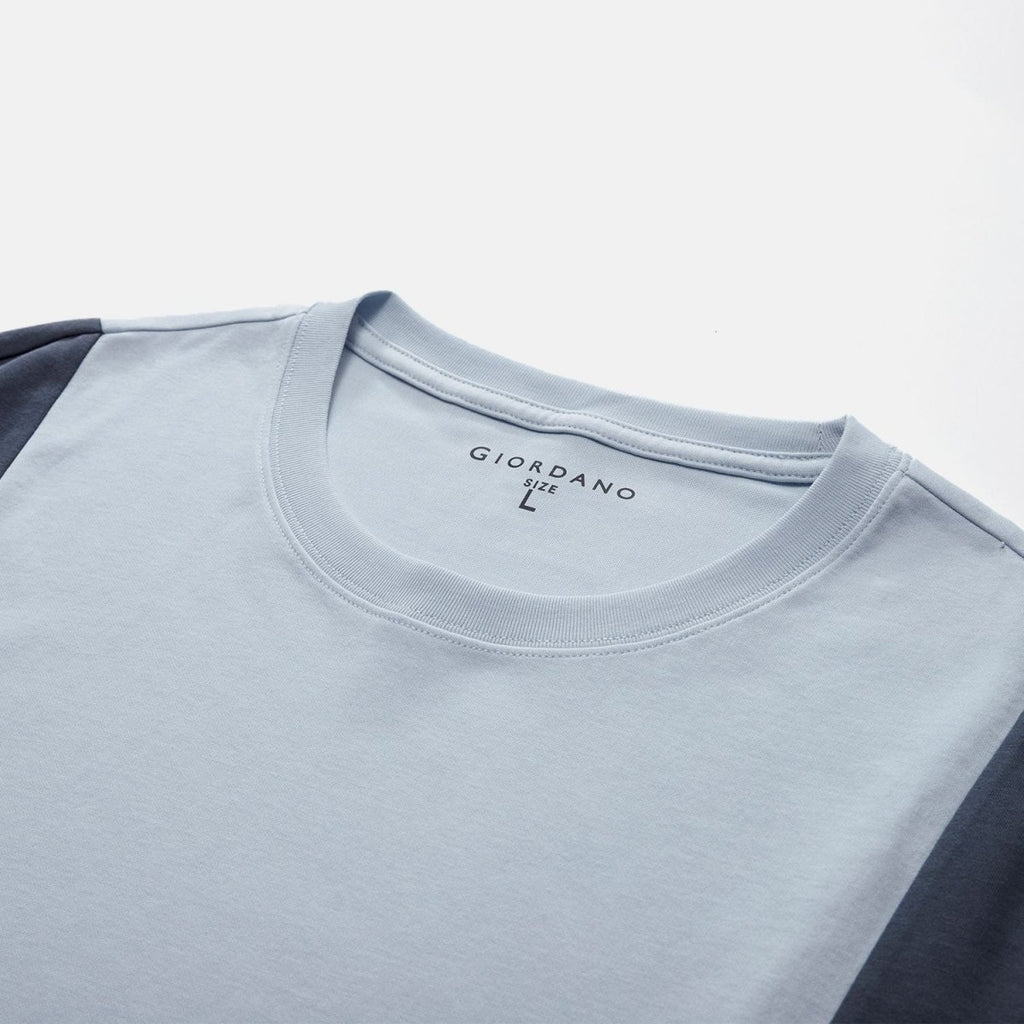 Giordano Men's Interlock Crew Neck Regular Tee - Premium Tee