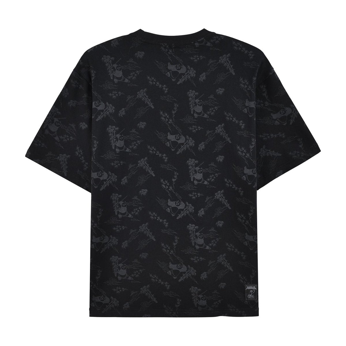 Giordano Men's Kung Fu Panda Series Short Sleeve Relaxed Fit T-Shirts - Premium Print Tee