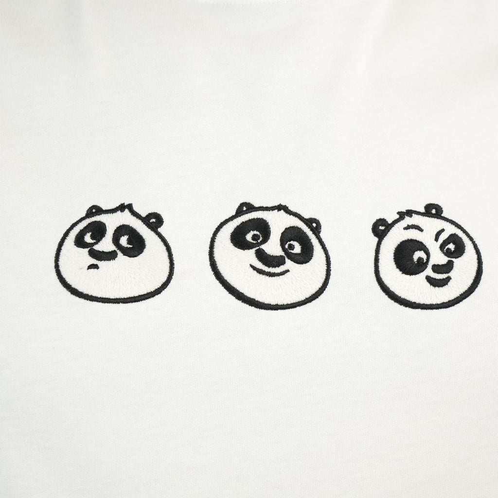 Giordano Men's Kung Fu Panda Series Short Sleeve Relaxed Fit T-Shirts - Premium Print Tee