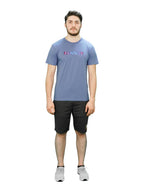 Giordano Men's Letter Print Tee - Premium Print Tee