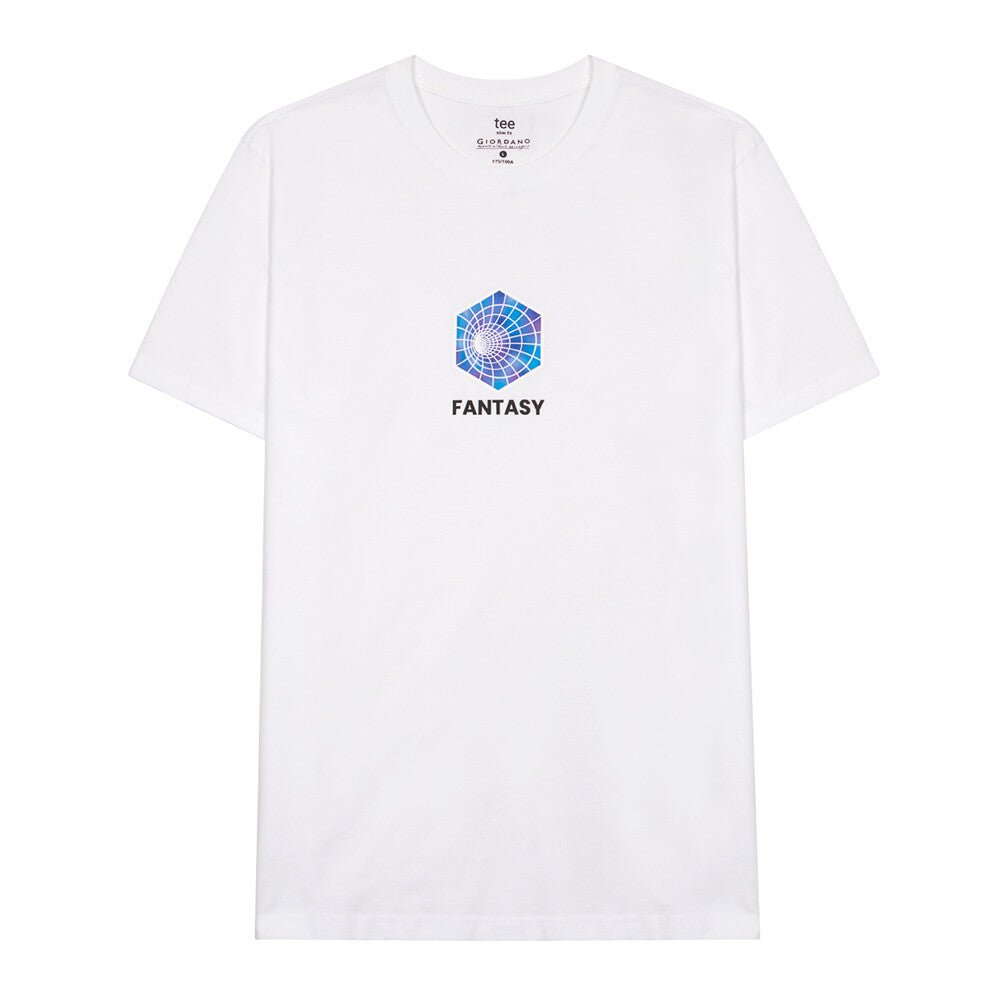 Giordano Men's Letter Print Tee - Premium Print Tee