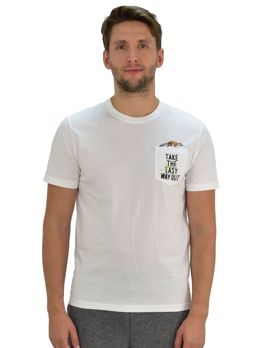 Giordano Men's Letter Print Tee - Premium Print Tee