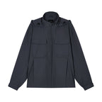 Giordano Men's Lightweight Water - Repellent Full - Zip Windbreaker Jacket - first_variant_option_2 Premium Jackets for Giordano