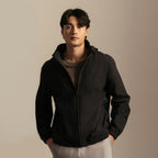 Giordano Men's Lightweight Water - Repellent Full - Zip Windbreaker Jacket - first_variant_option_2 Premium Jackets for Giordano