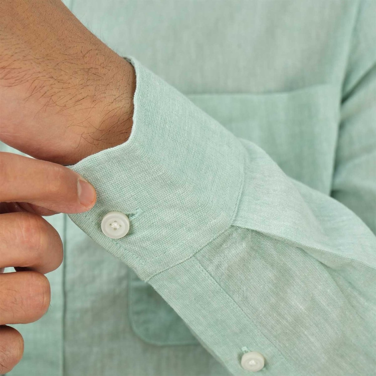 Giordano Men's Linen Cotton Poplin Shirt - Premium Shirts