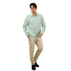 Giordano Men's Linen Cotton Poplin Shirt - Premium Shirts