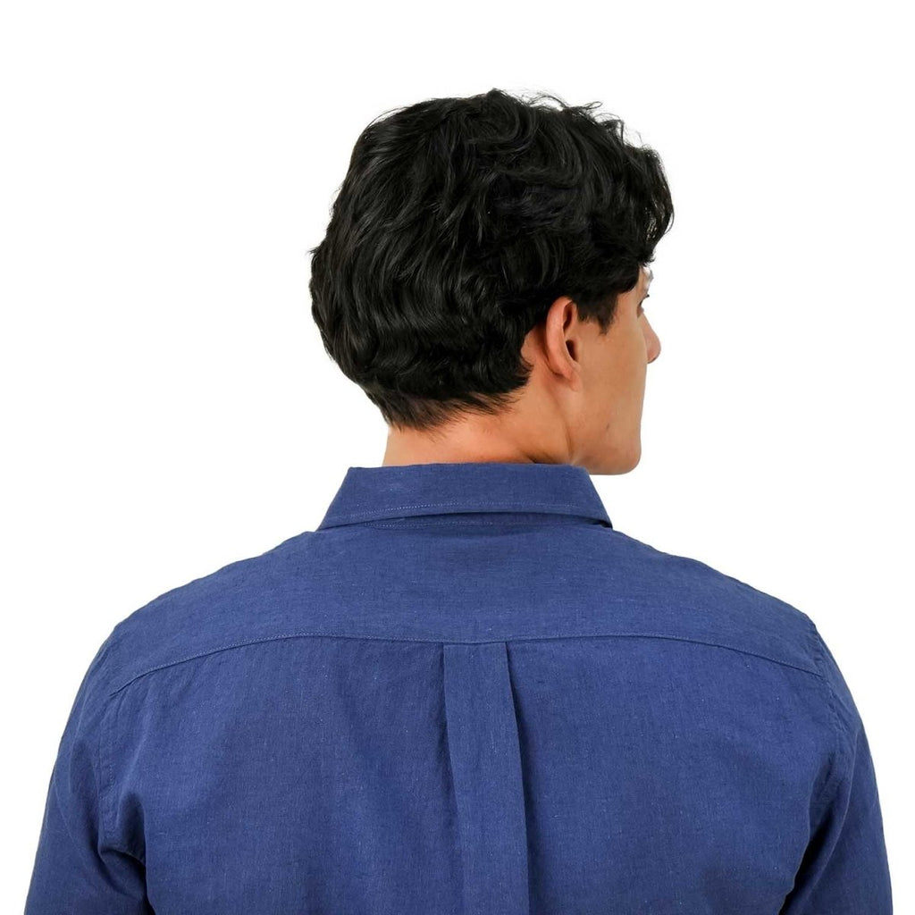 Giordano Men's Linen Cotton Poplin Shirt - Premium Shirts