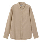 Giordano Men's Linen Cotton Poplin Shirt - Premium Shirts