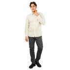 Giordano Men's Linen Cotton Poplin Shirt - Premium Shirts
