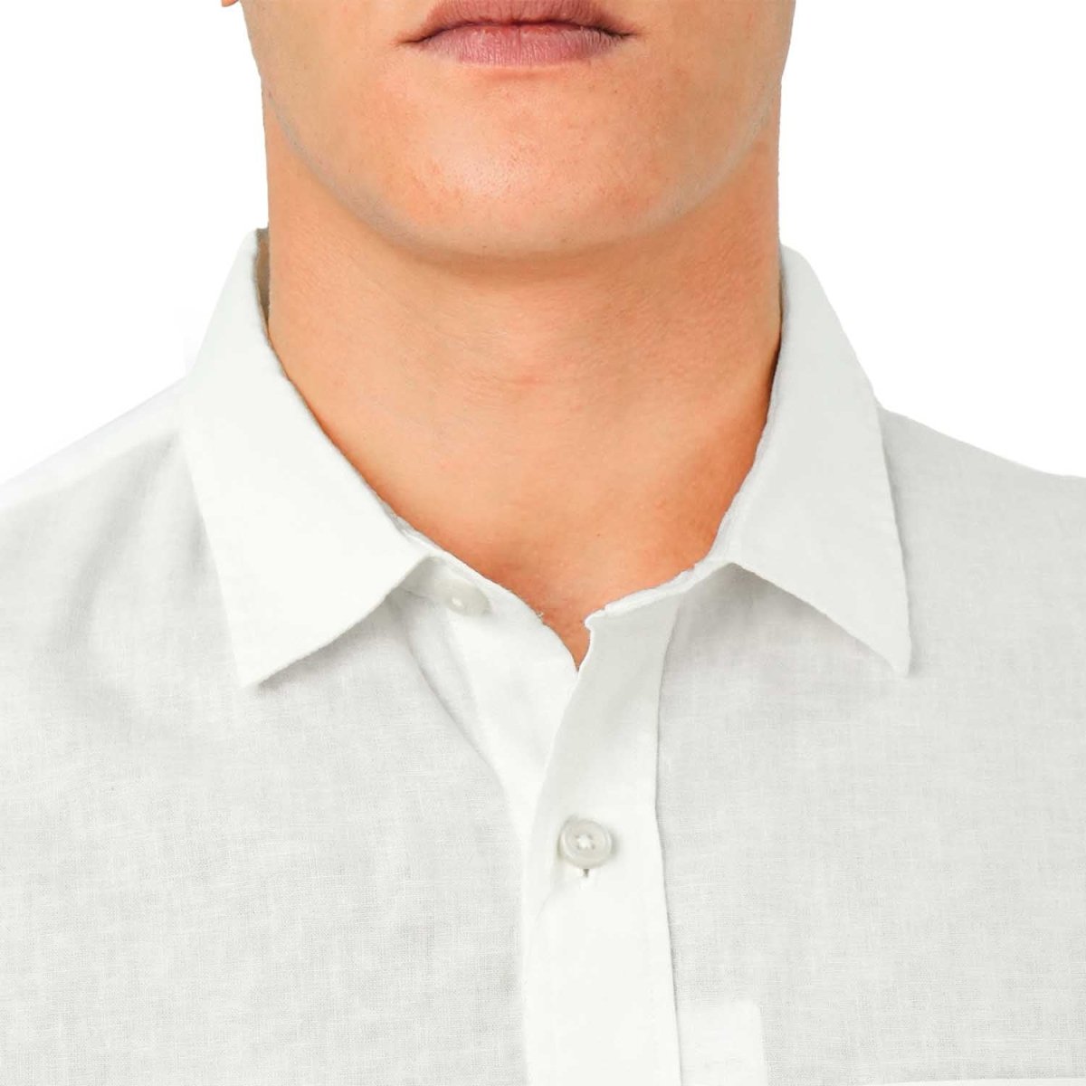Giordano Men's Linen Cotton Poplin Short Sleeve Shirt - Premium Shirts