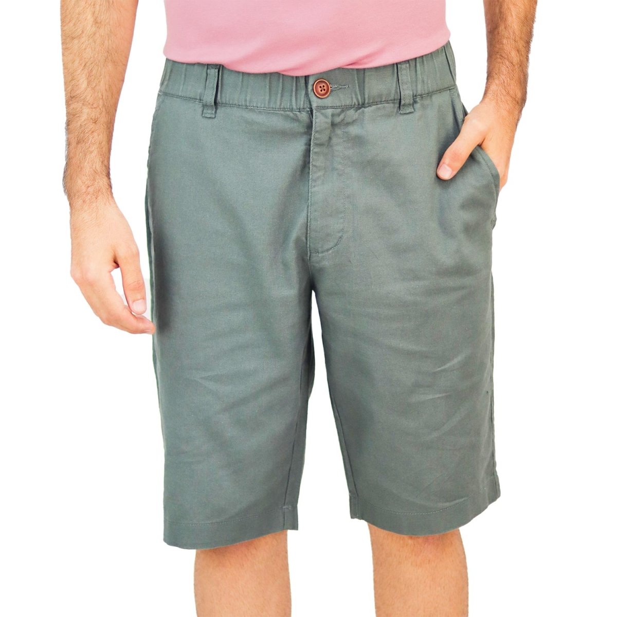 Giordano Men's Linen Cotton Shorts - Premium Shorts
