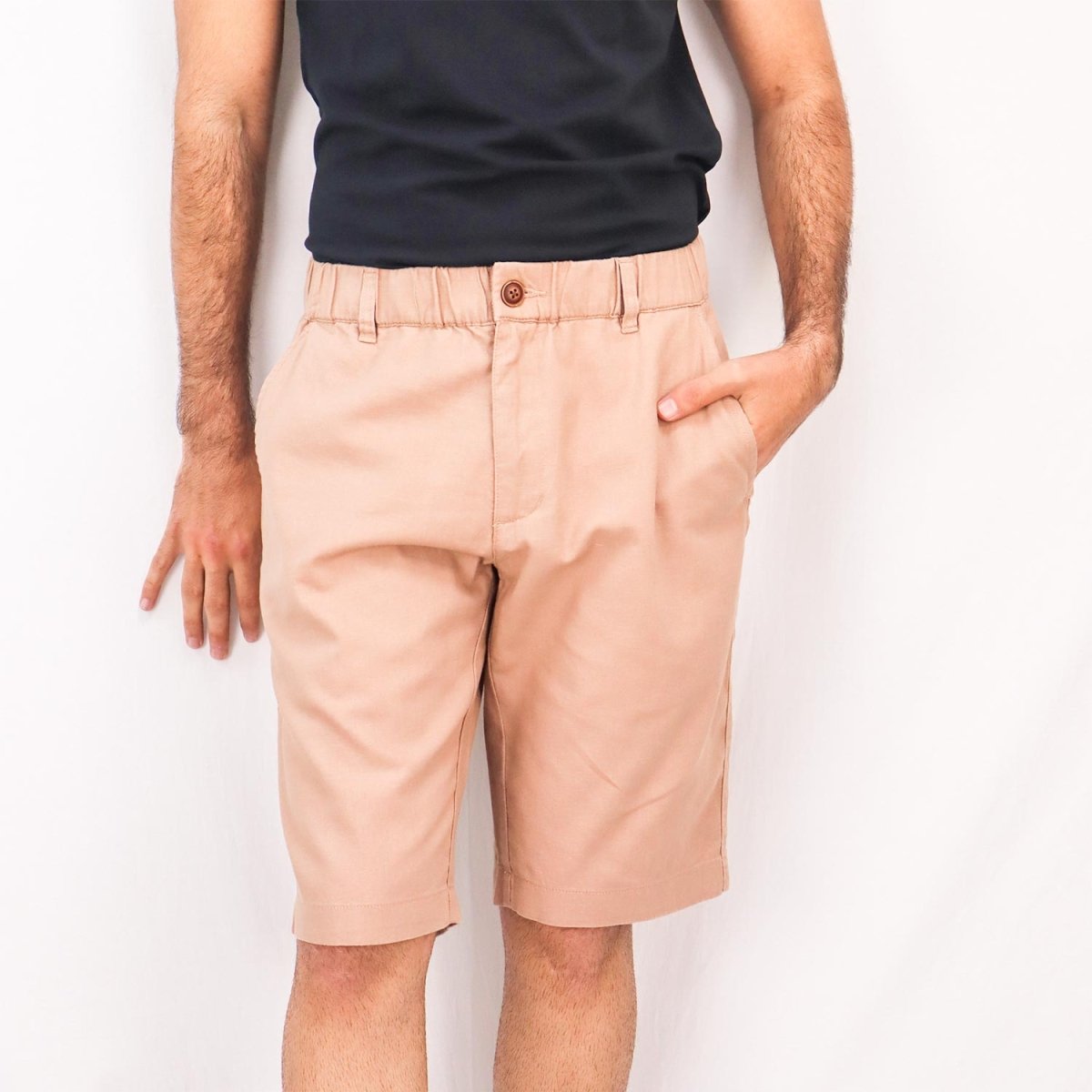 Giordano Men's Linen Cotton Shorts - Premium Shorts