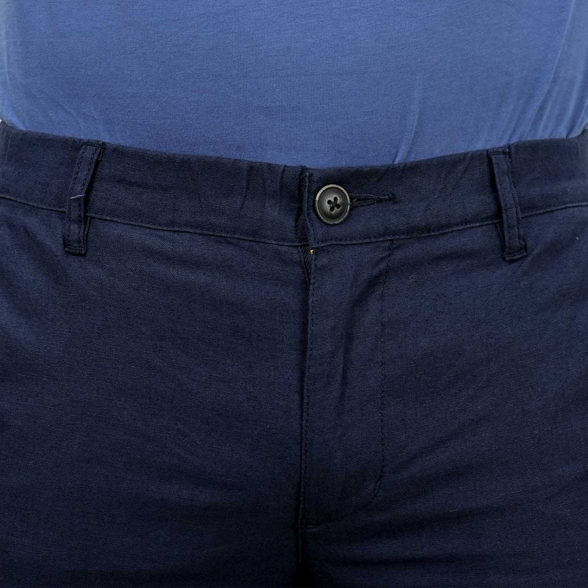 Giordano Men's Linen Cotton Slim Tapered Khaki Pants - Premium Pants