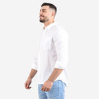 Giordano Men's Linen Shirt - Premium Shirts