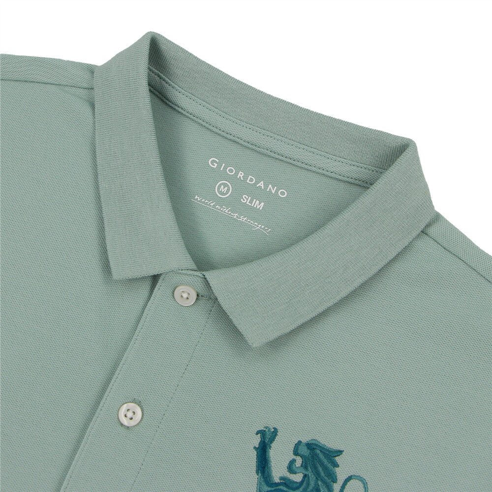 Giordano Men's Lion Polo - Premium Polo