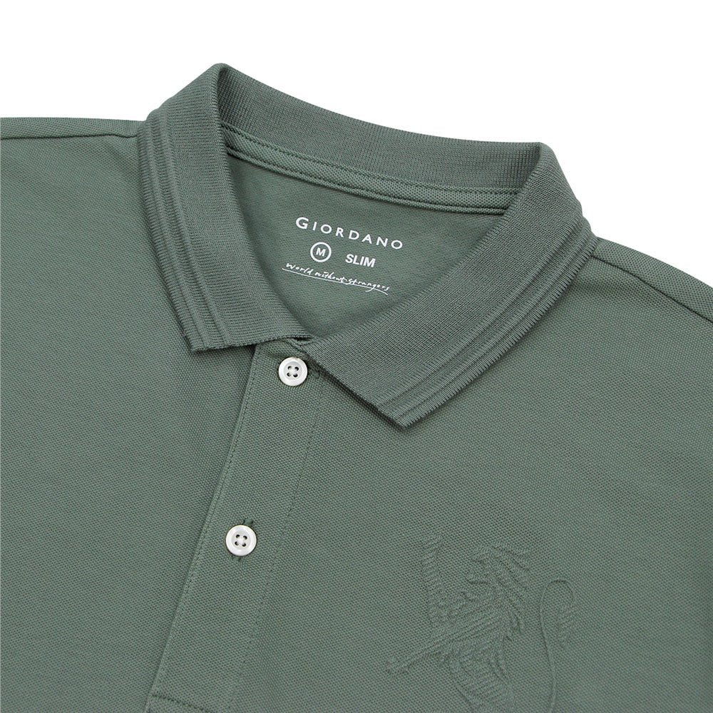 Giordano Men's Lion Polo - Premium Polo