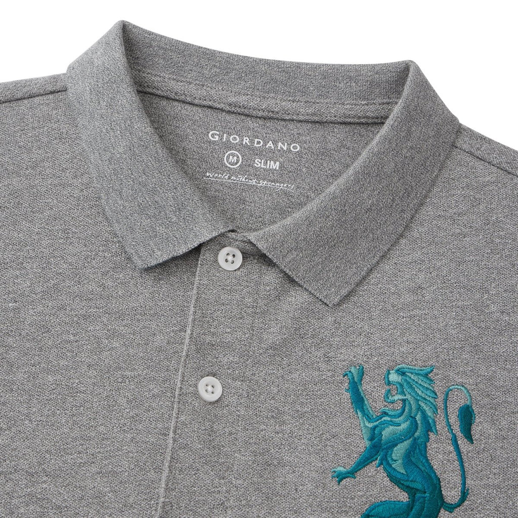 Giordano Men's Lion Polo - Premium Polo