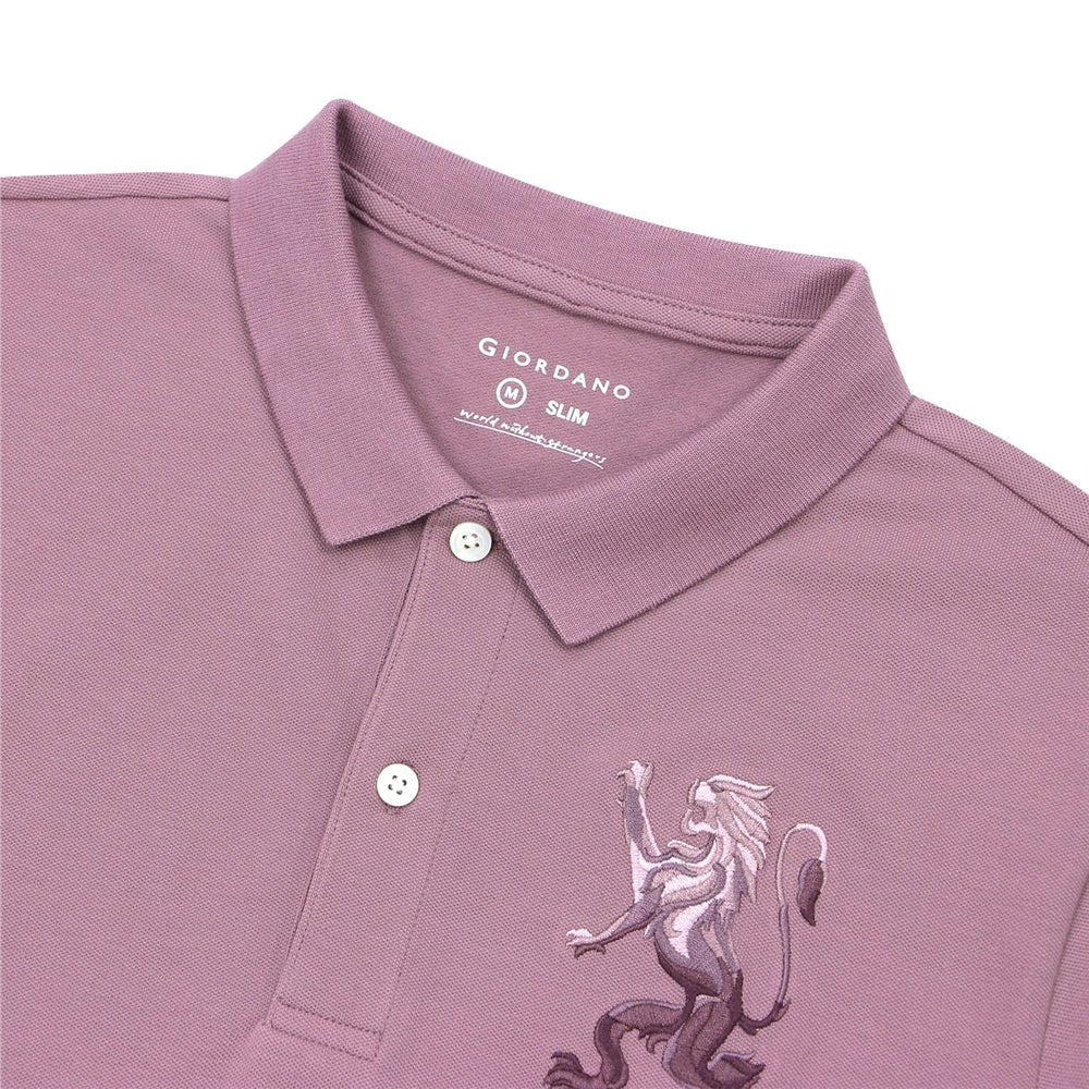 Giordano Men's Lion Polo - Premium Polo