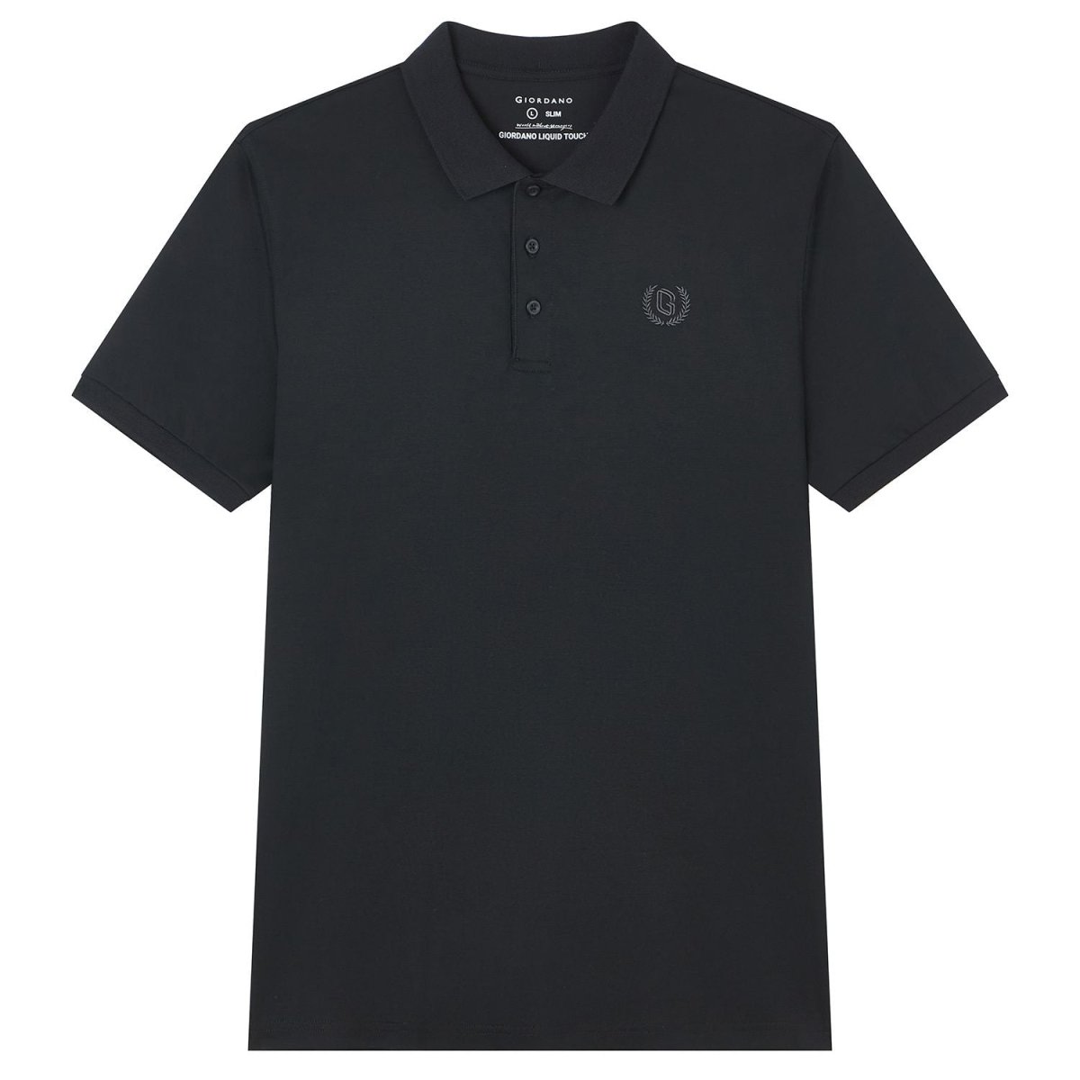 Giordano Men's Liquid Touch Interlock Polo - Premium Polo