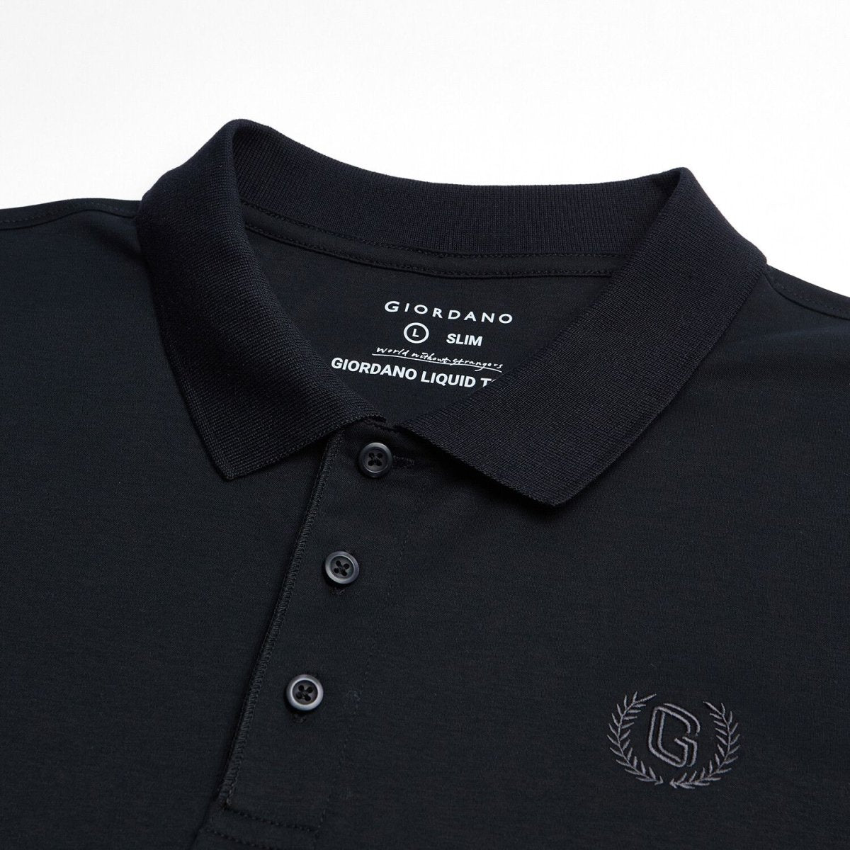Giordano Men's Liquid Touch Interlock Polo - Premium Polo