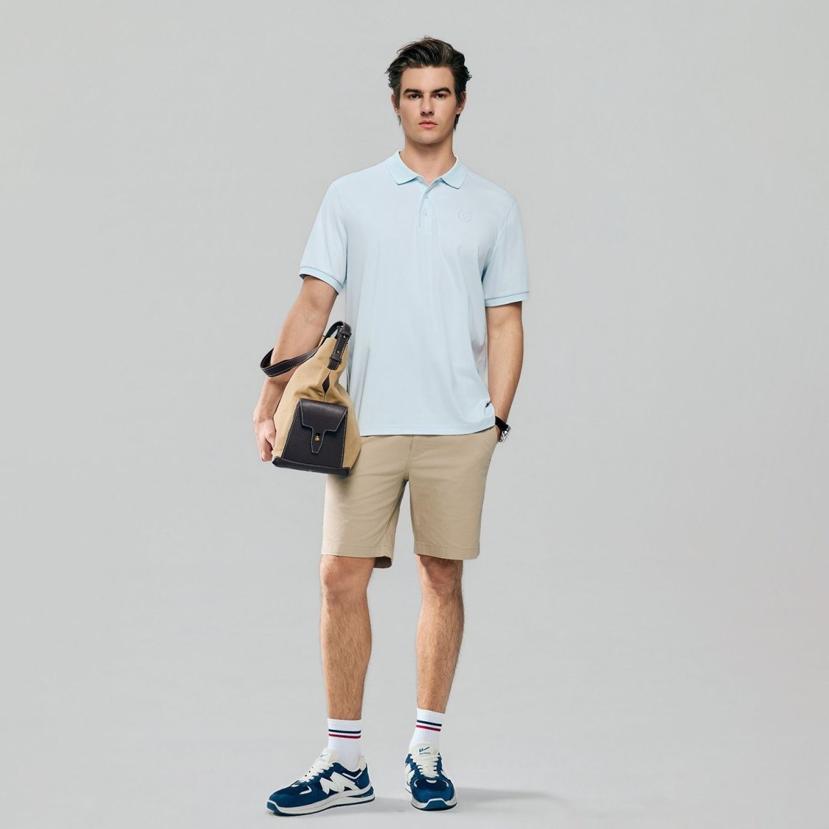 Giordano Men's Liquid Touch Interlock Polo - Premium Polo