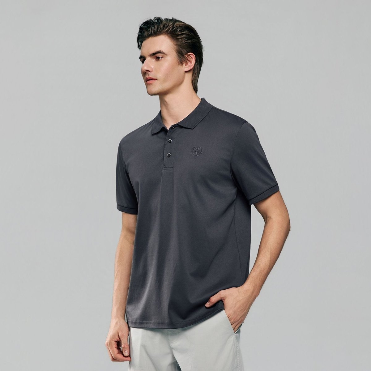 Giordano Men's Liquid Touch Interlock Polo - Premium Polo