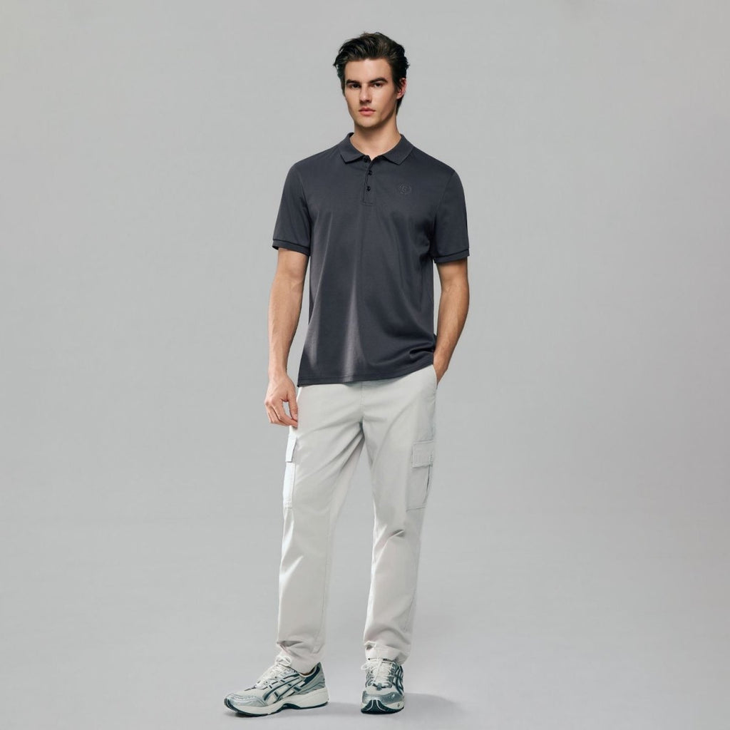Giordano Men's Liquid Touch Interlock Polo - Premium Polo