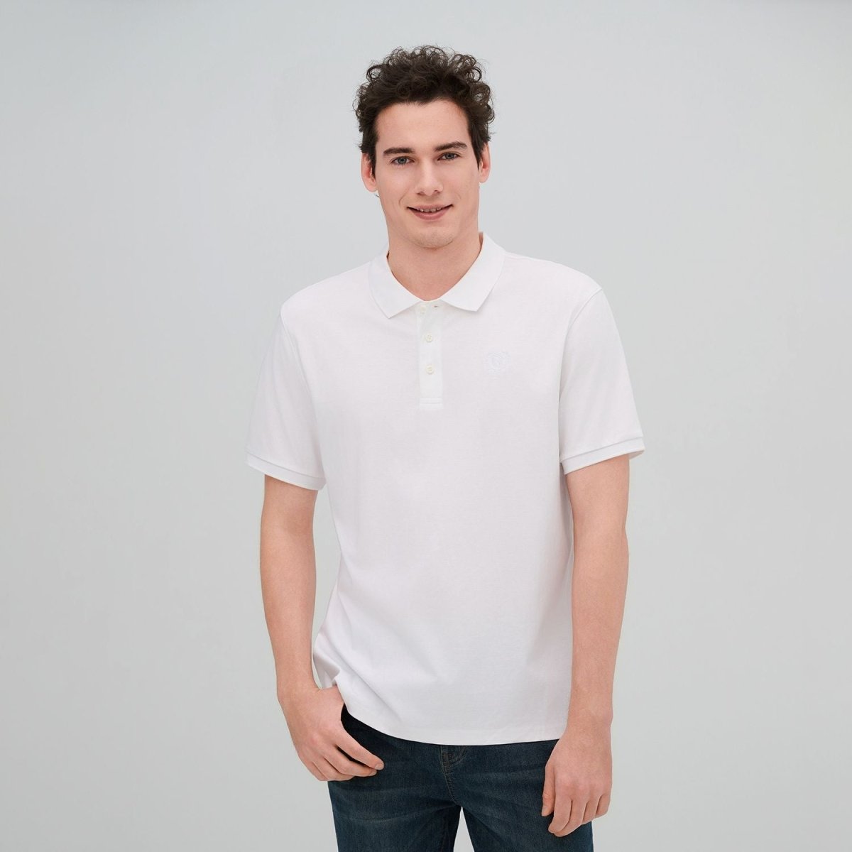 Giordano Men's Liquid Touch Interlock Polo - Premium Polo